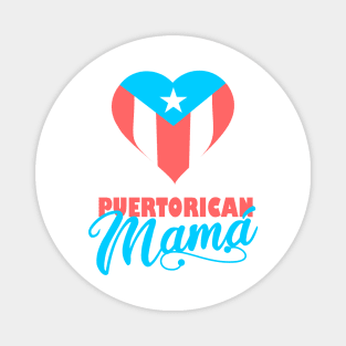 Puerto Rican Mama Boricua Flag Mom Gifts Magnet